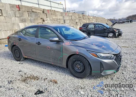 2024 Nissan Sentra S из США, поврежденный, VIN 3N1AB8BV4RY289623